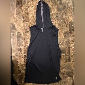 Mens Medium Heatgear Hooded Cutoff by Under Armor